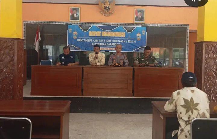 KOORDINASI PERSIAPAN HARI RAYA IDUL FITRI